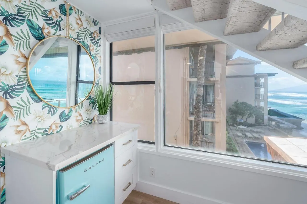Direct Oceanfront Penthouse Villa Kahana United States