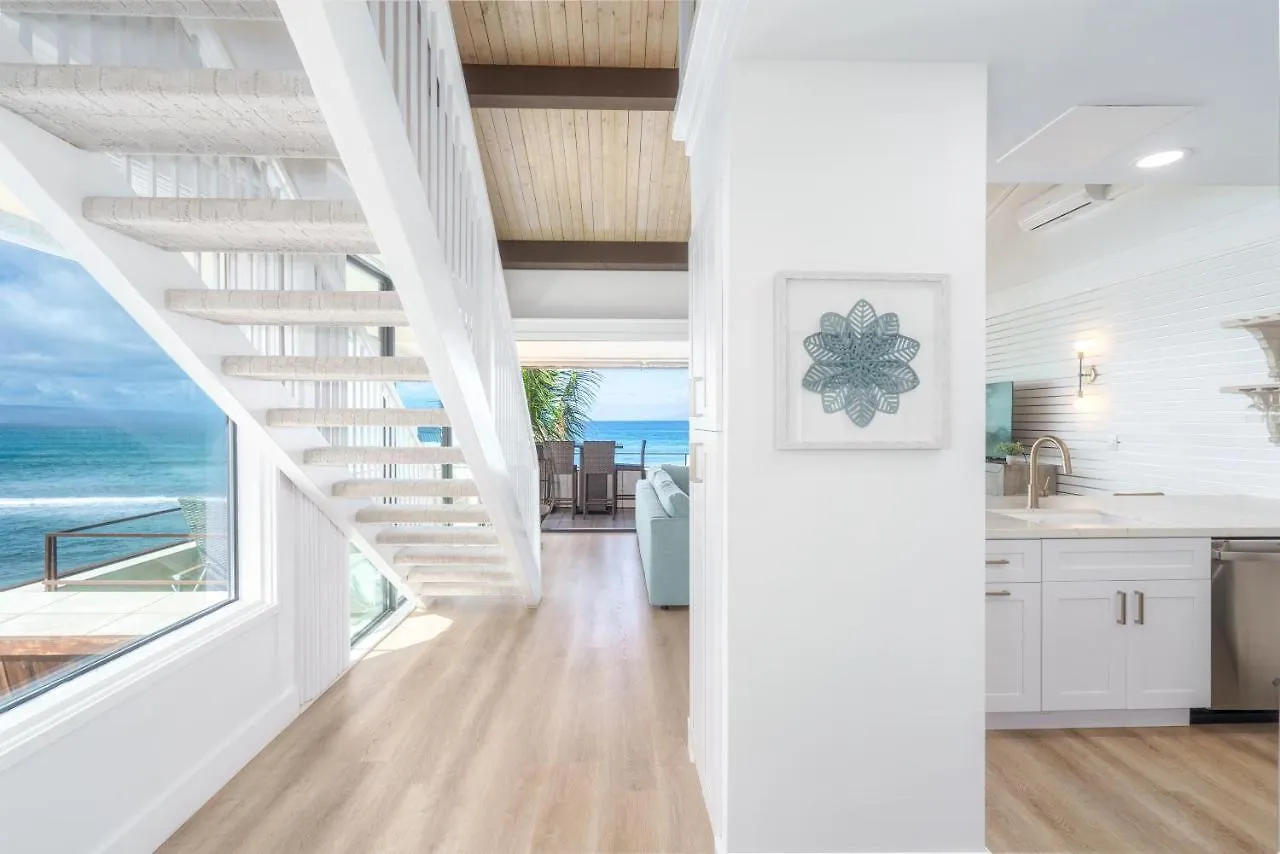 Direct Oceanfront Penthouse Villa Kahana Holiday home